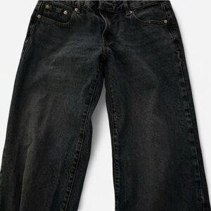 PacSun Lowrise Girlfriend Dark Wash Jeans